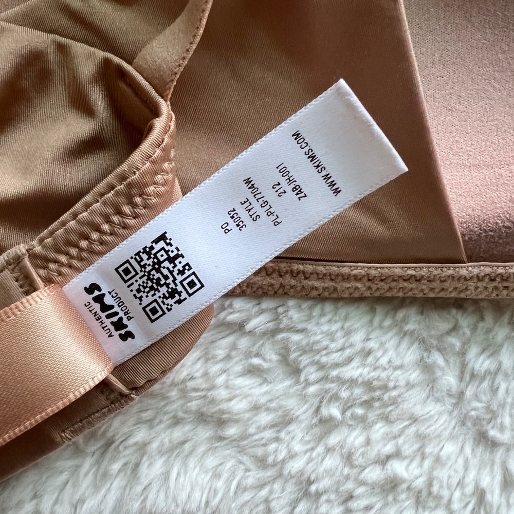 Skims Women's Wireless Form Maternity Nursing Bra Clay PL-PLG-7704W Size 34B NEW - Picture 10 of 11